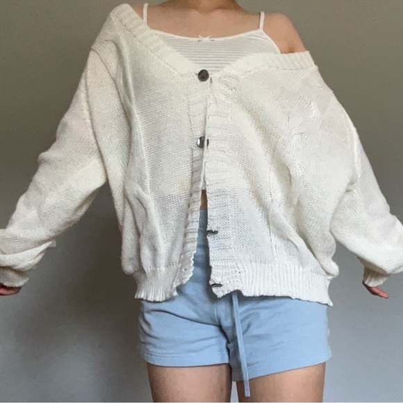 Loosely knitted cardigan - Picture 6 of 7